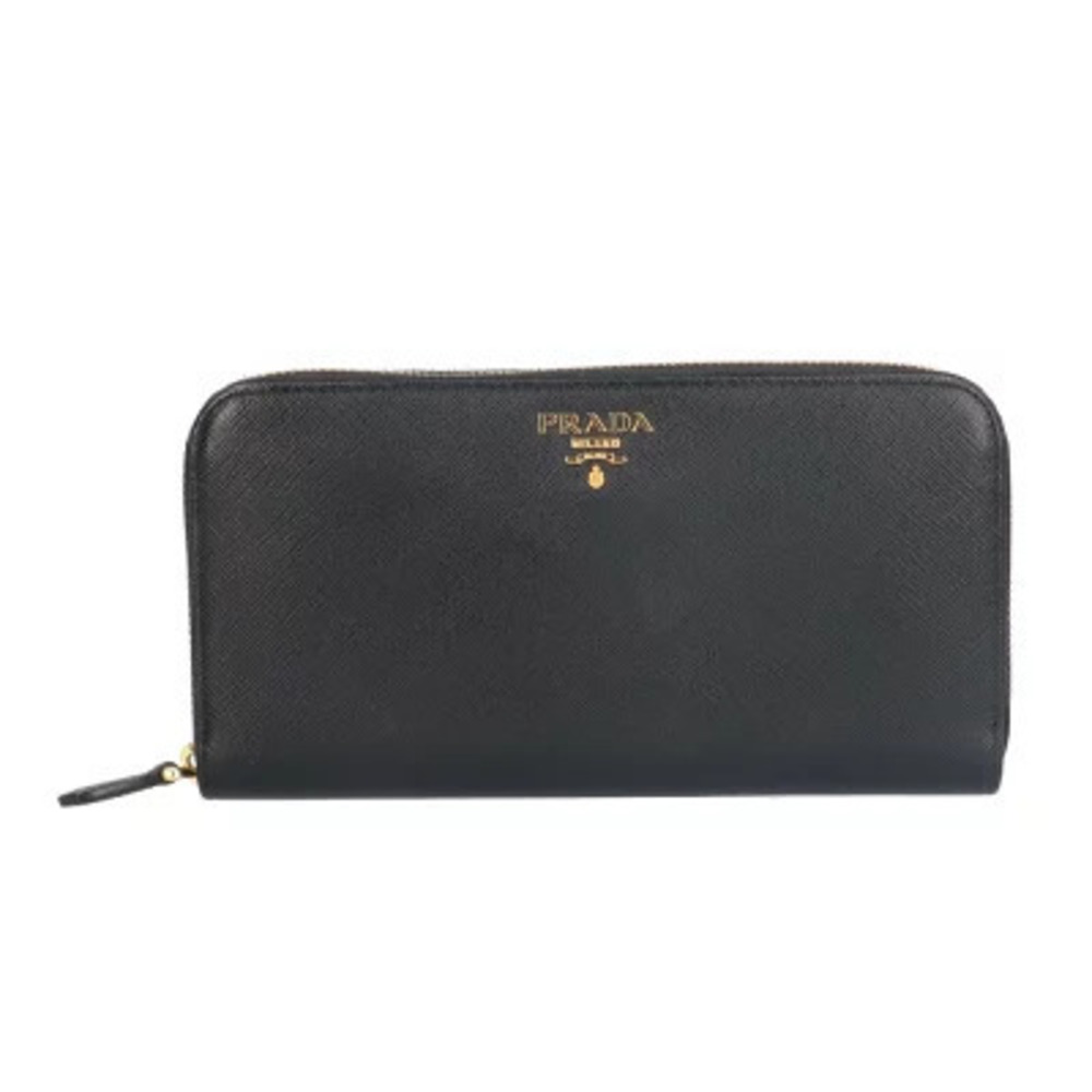 Prada Saffiano Leather Long Wallet